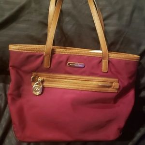 Michael Kors burgundy bag